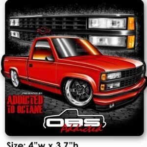 #25 88 - 93 OBS Grille Sticker