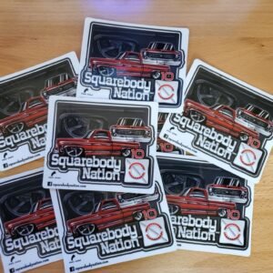 #05 Red Truck Sticker