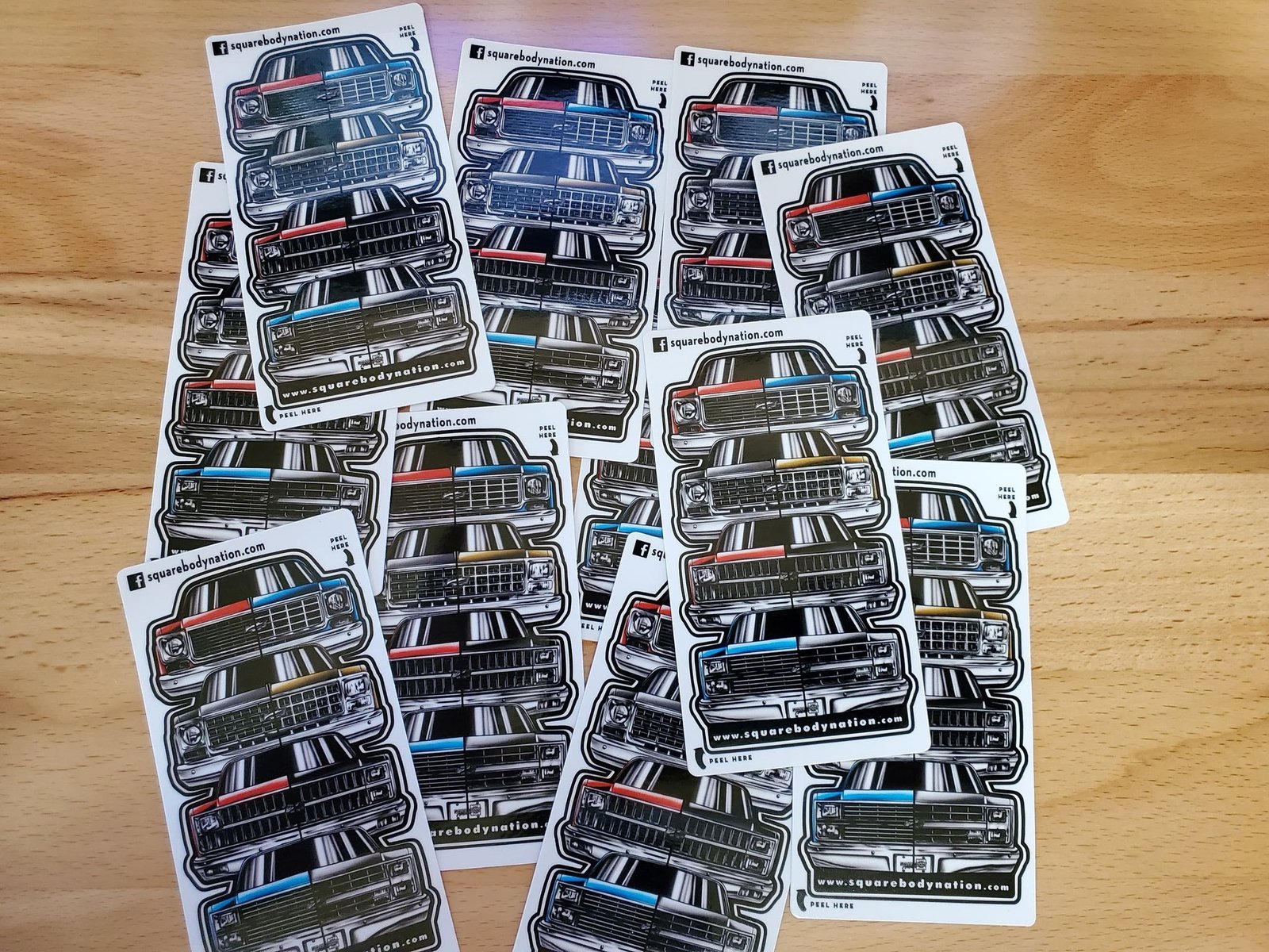 #13 73-87 Grille Sticker