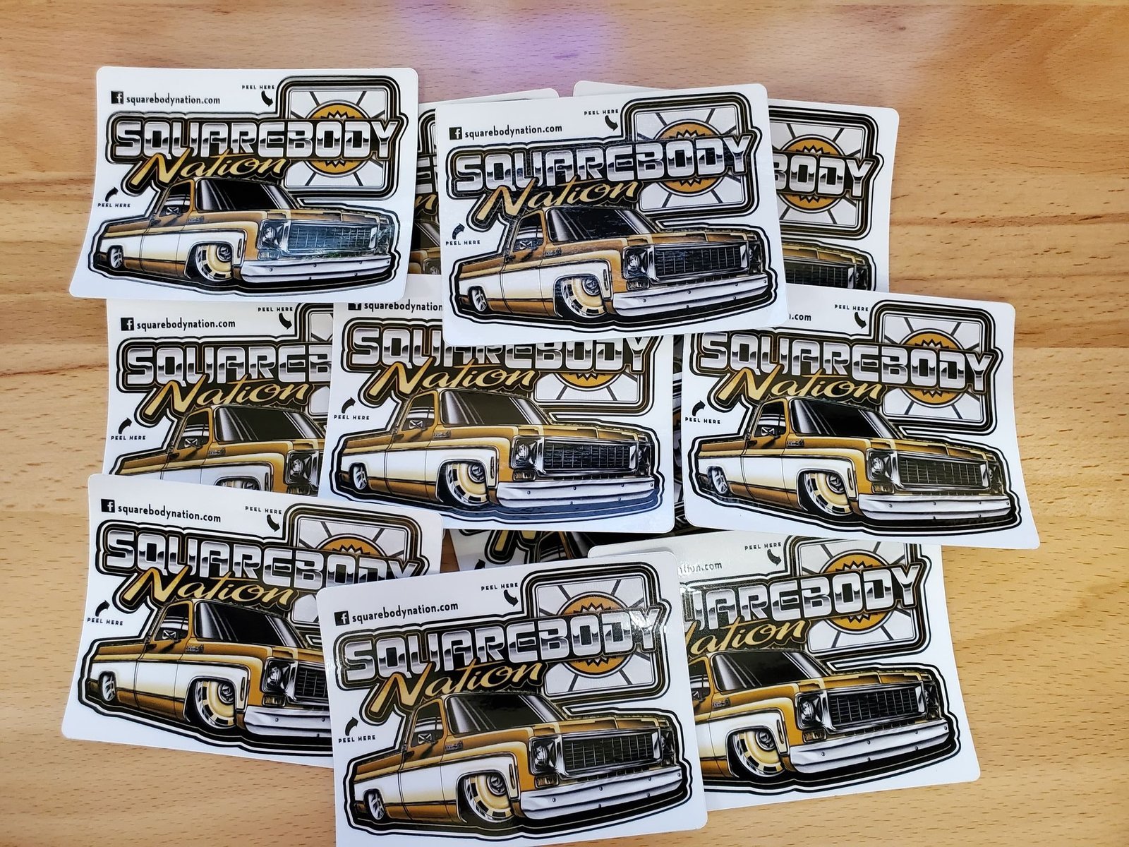 #15 Gold Bagged Sticker