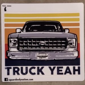 # Truck Yeah Sticker