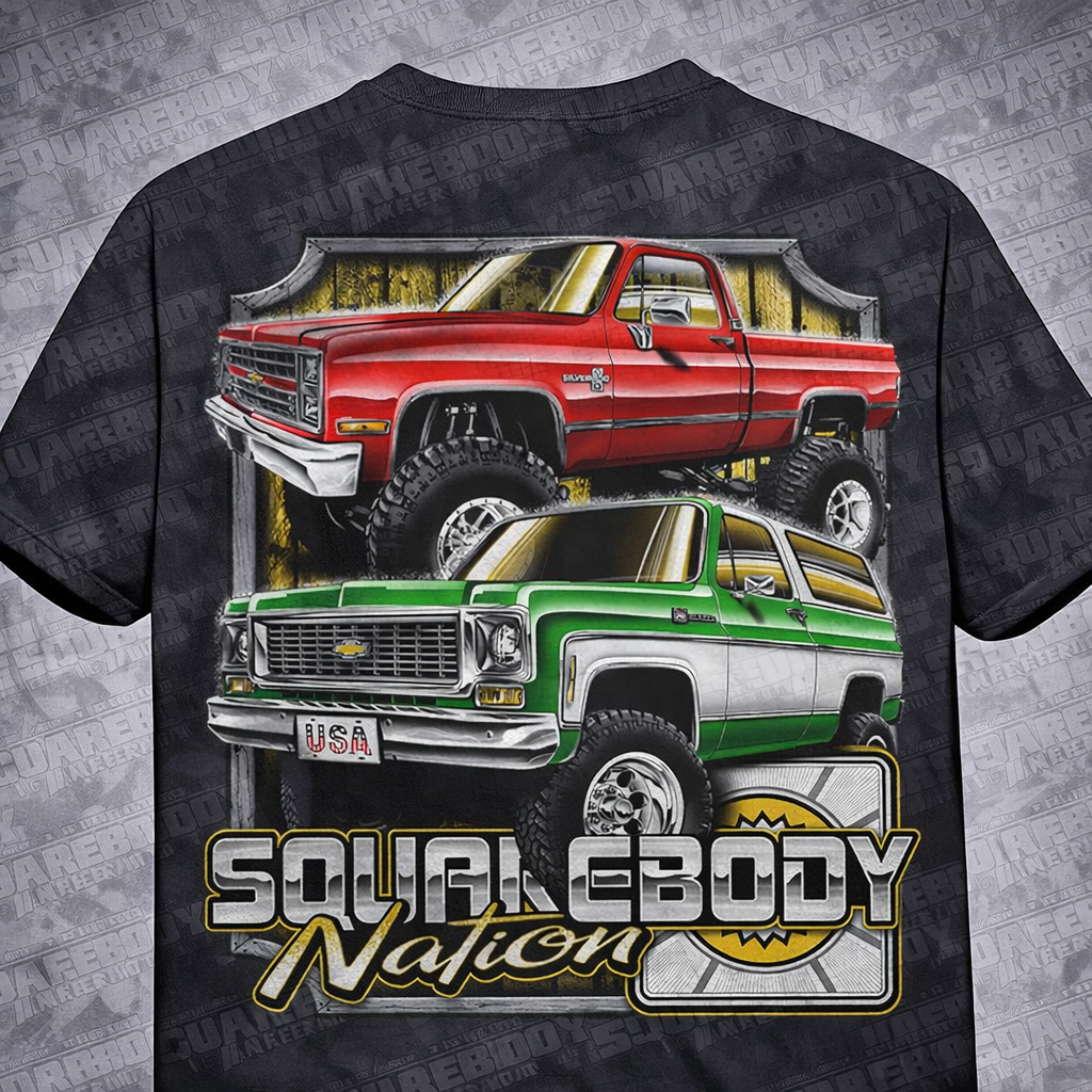#03 Red K10 & Green/White K5 Blazer