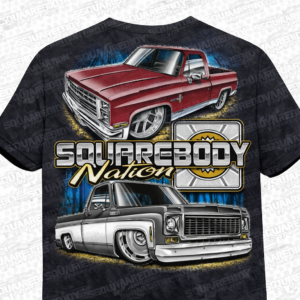 #29 Maroon & Grey/White Squarebody