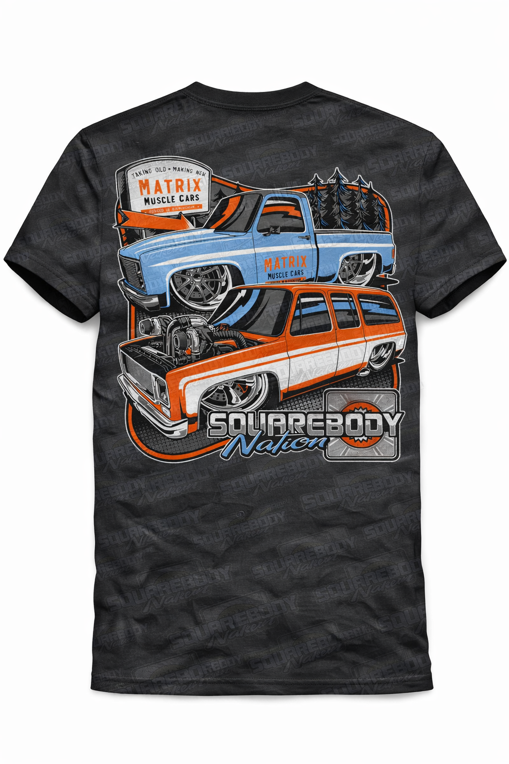 #11 Turbo Burb & Blue Square Body