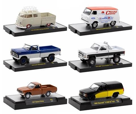 Auto-Thentics Release 93 Assortment SET OF 6 Diecast