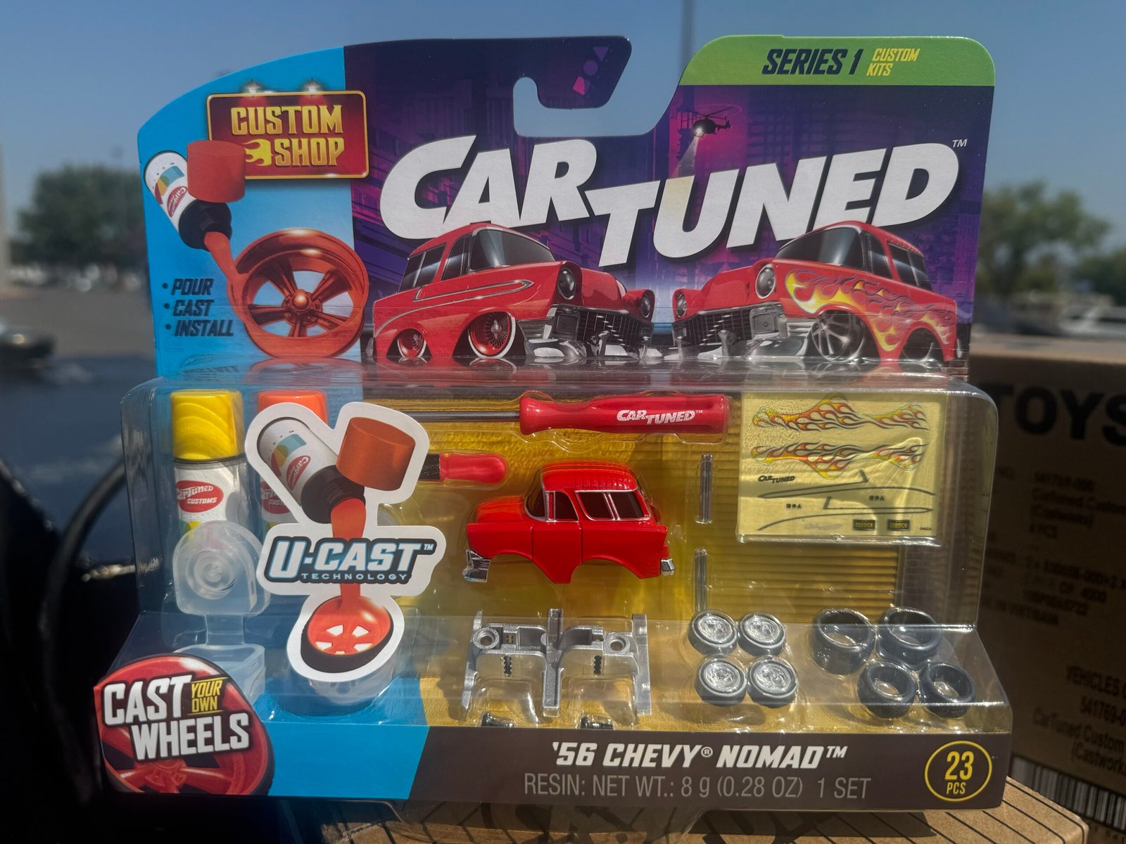 Car Tuned 1:64 Custom Shop Castworks Assortment – 1958 Chevy Nomad - Image 2