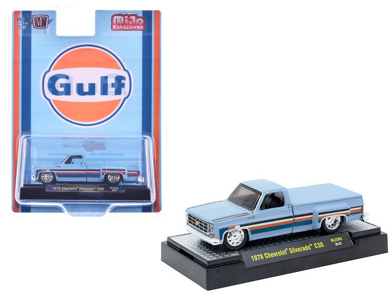 1978 Chevrolet Silverado 30 Custom GULF – Blue