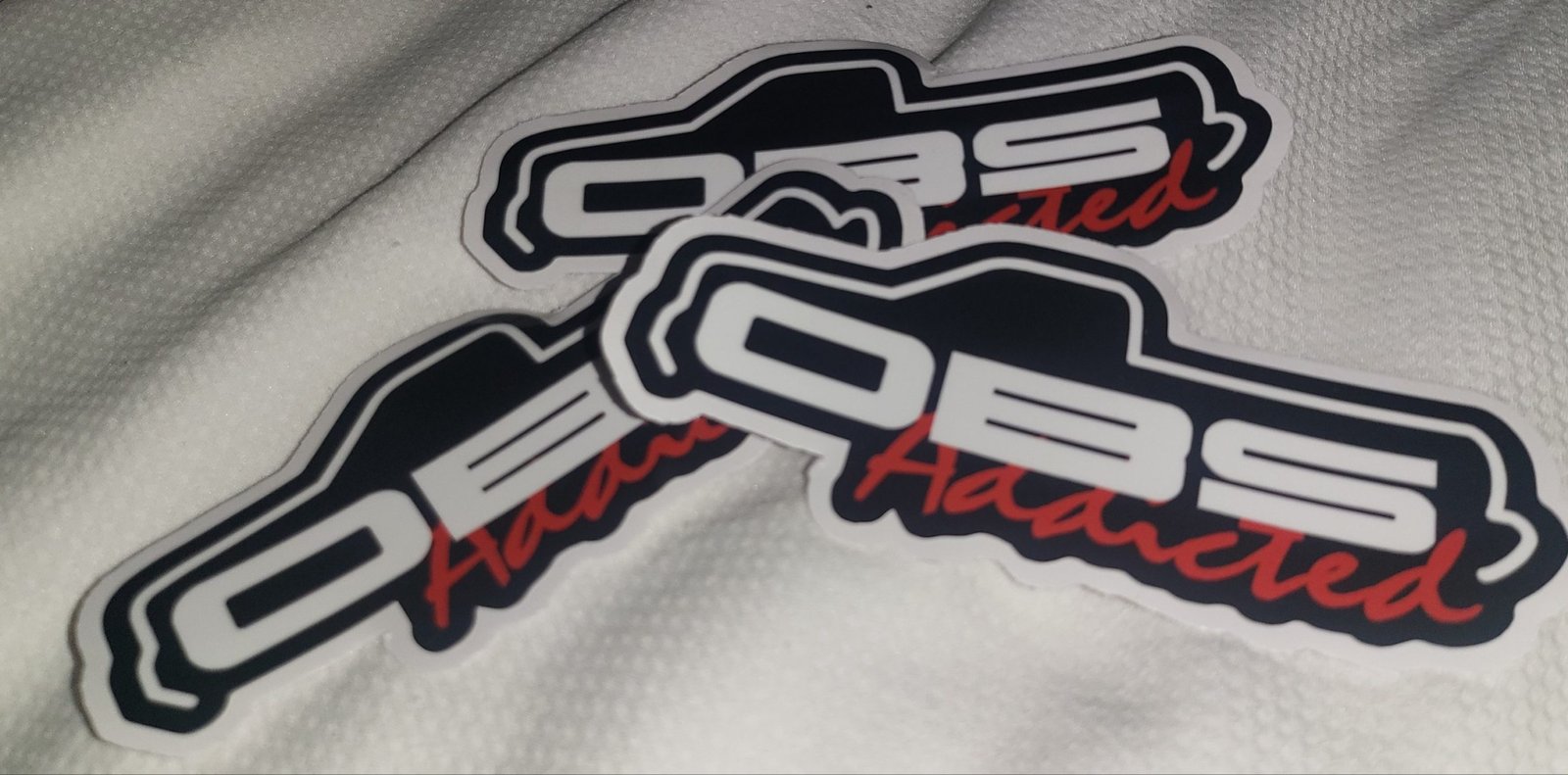 #24 OBS Addicted Sticker
