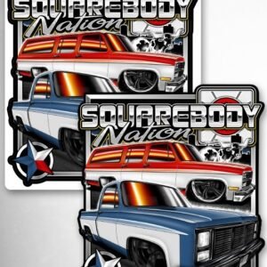 #26 Texas Burb/C10 Sticker