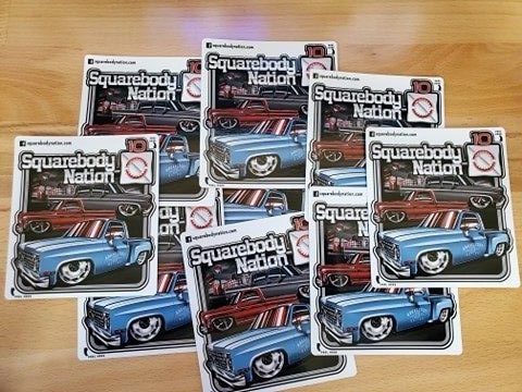 #12 Crew/StepSide Sticker