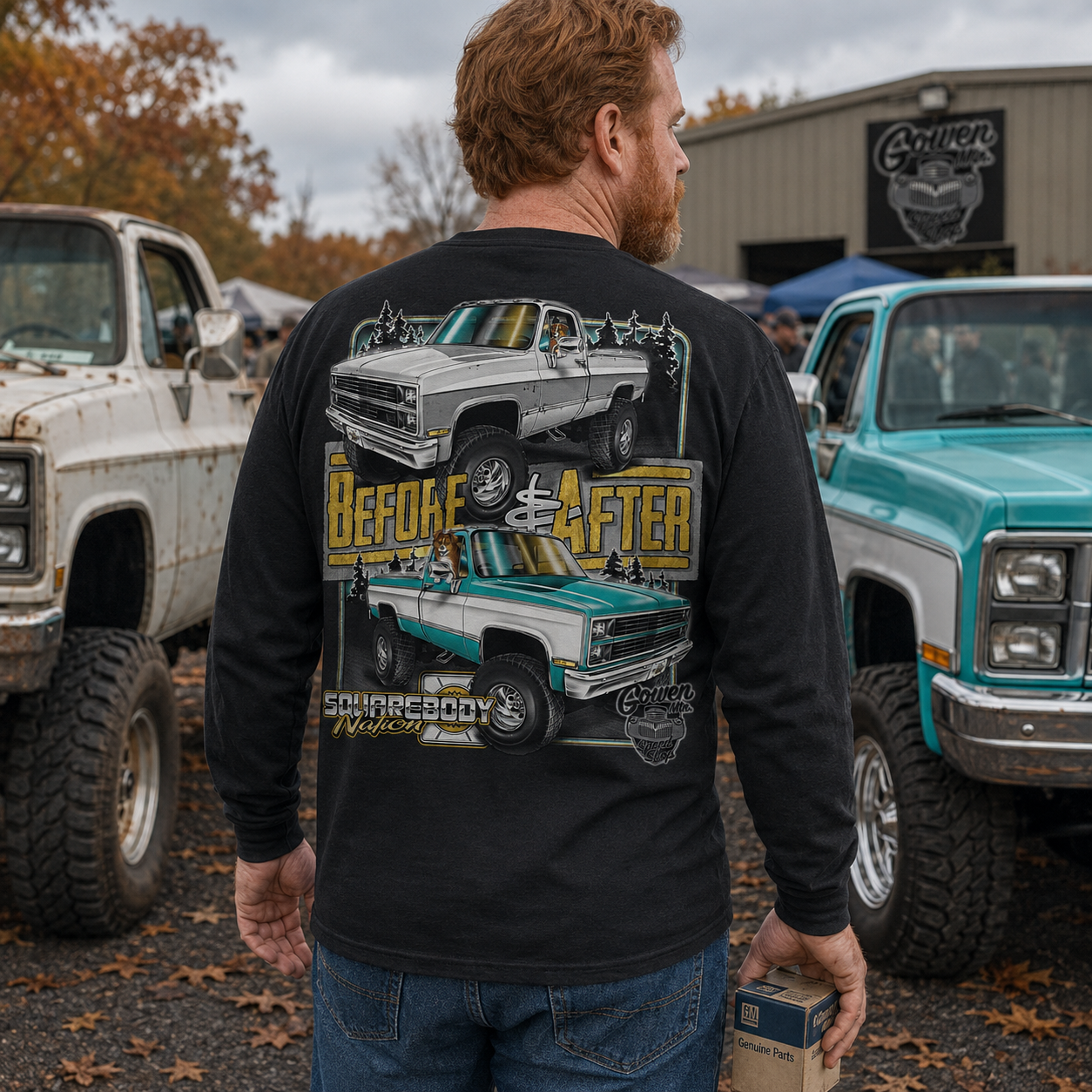 K10 Before & After Long-Sleeve Shirt – Design #23