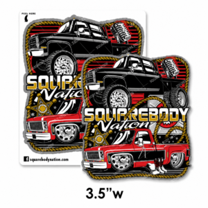 #14 Dually Sticker