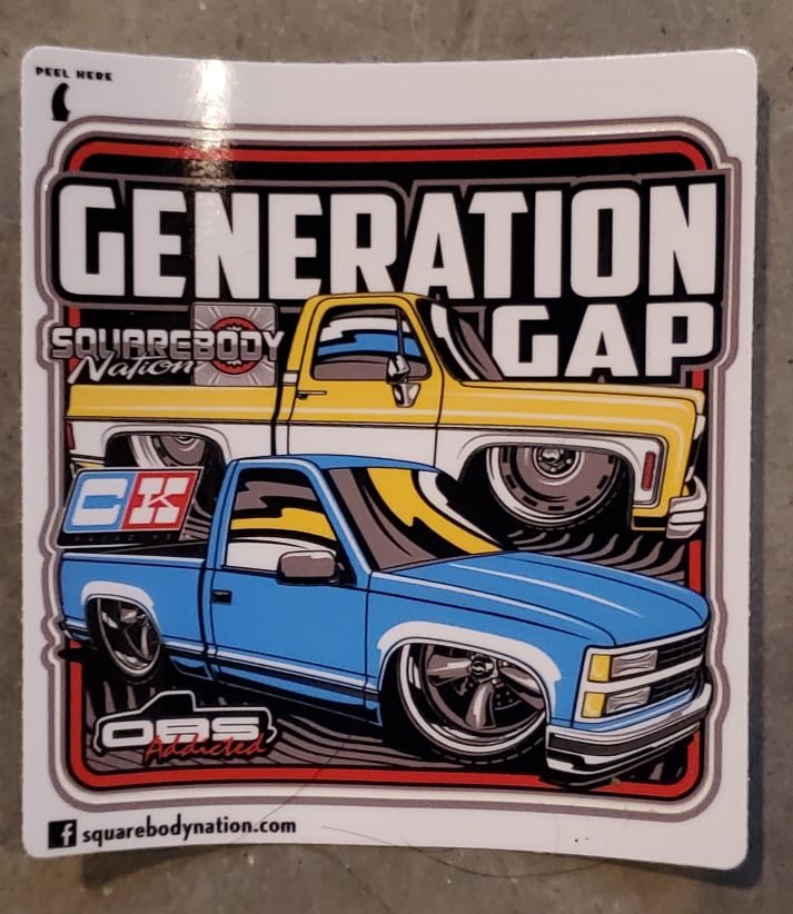 #04 Generation Gap Sticker
