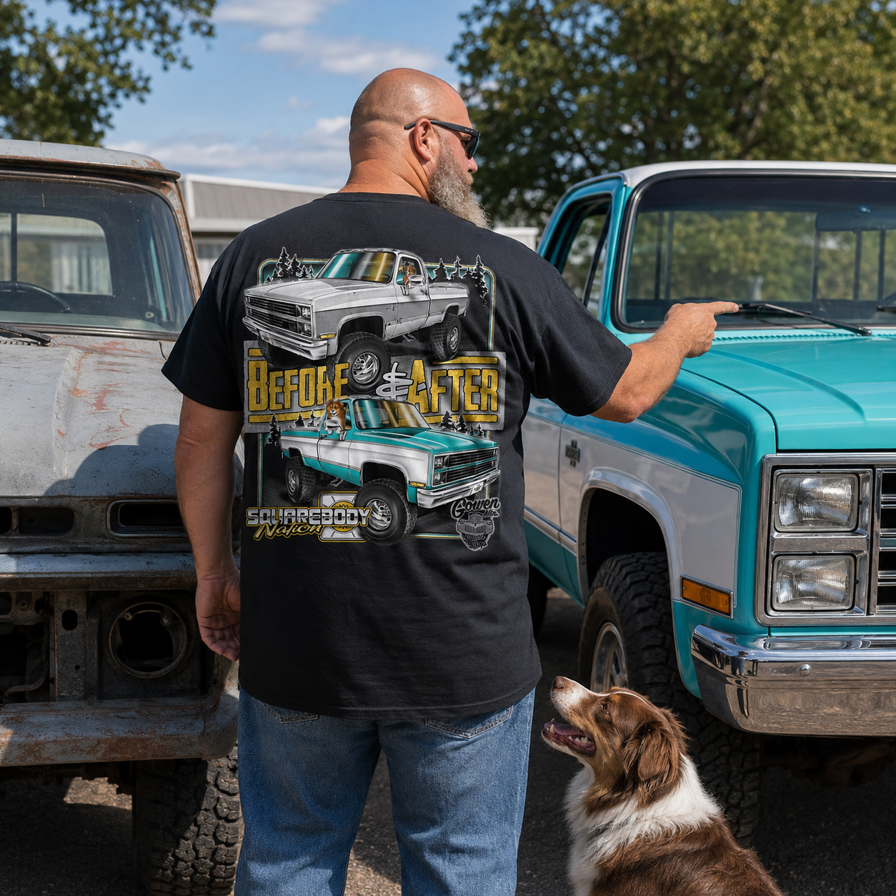 K10 Before & After Tall Shirt – Design #23