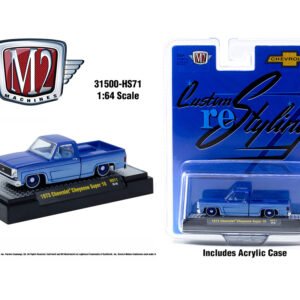 1973 Chevrolet Cheyenne Super 10 in Electric Blue