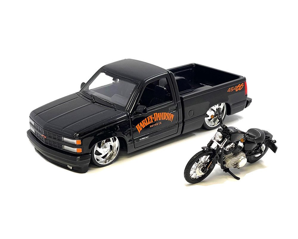 (Preorder)1993 Chevrolet 454SS Pick-Up & 2007 XL 1200N Nightster Harley-Davidson - Image 3