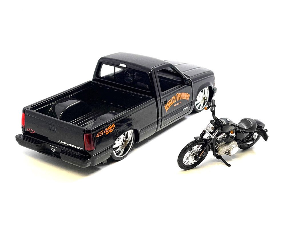(Preorder)1993 Chevrolet 454SS Pick-Up & 2007 XL 1200N Nightster Harley-Davidson - Image 2