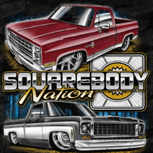 #29 Maroon & Grey/White Squarebody