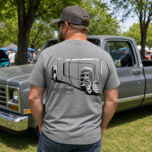 1973–1980 Squarebody Dually Short-Sleeve Shirt – Design #34