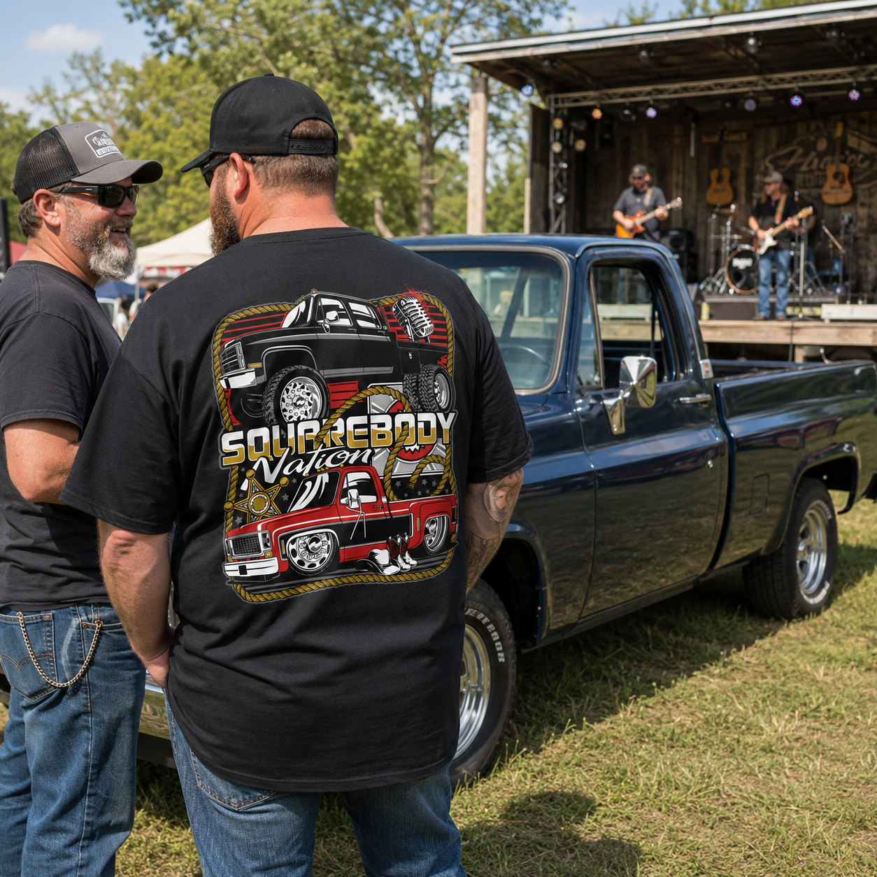 Lifted & Lowered Dually Tall Shirt – Design #14