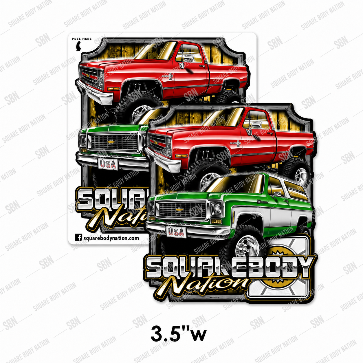 #03 4x4 K10 & K5 Blazer Sticker