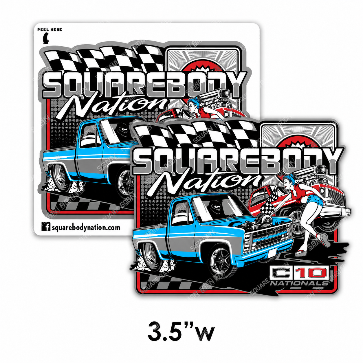 #06 Drag Racing Sticker