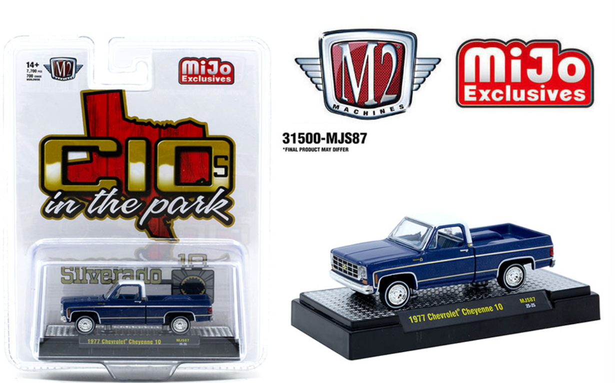 Shorty’s 1977 Chevrolet Cheyenne 10 “C10s In The Park” – Blue