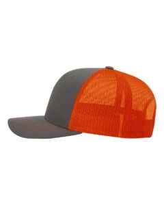Charcoal/ Orange
