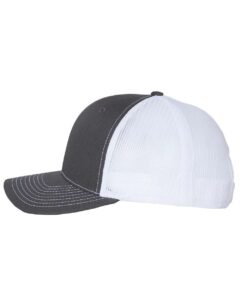 Charcoal/ White