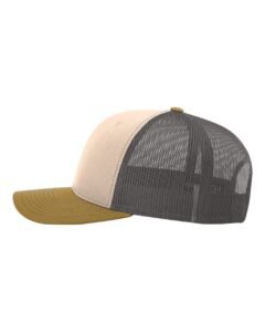 Mink Beige/ Charcoal/ Amber Gold