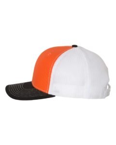 Orange/ White/ Black