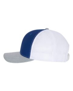 Royal/ White/ Heather Grey