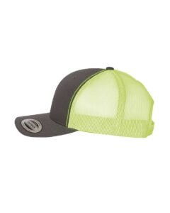 Charcoal/ Neon Green