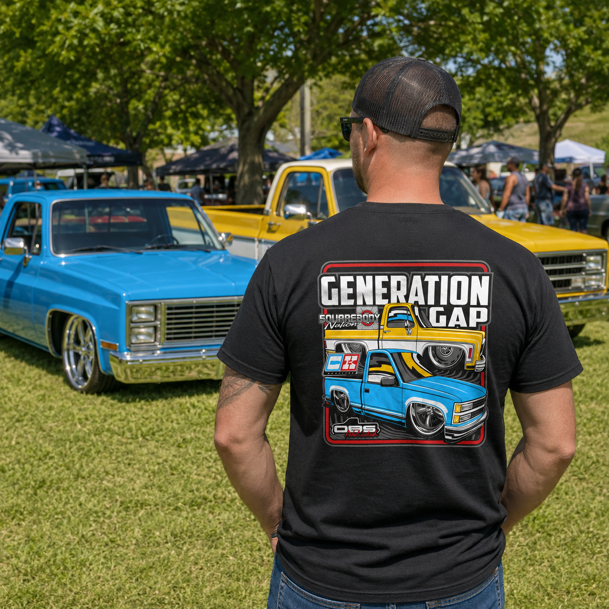 Generation Gap Square Body and OBS T-Shirt – Design #04