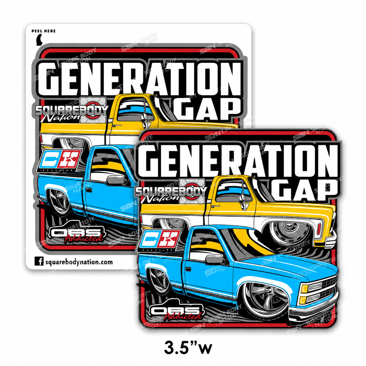 #04 Generation Gap Sticker