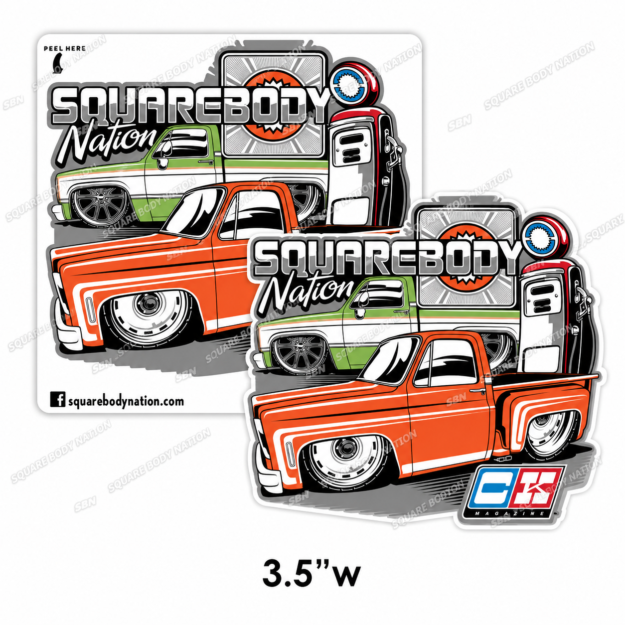 #10 What Truck Sticker