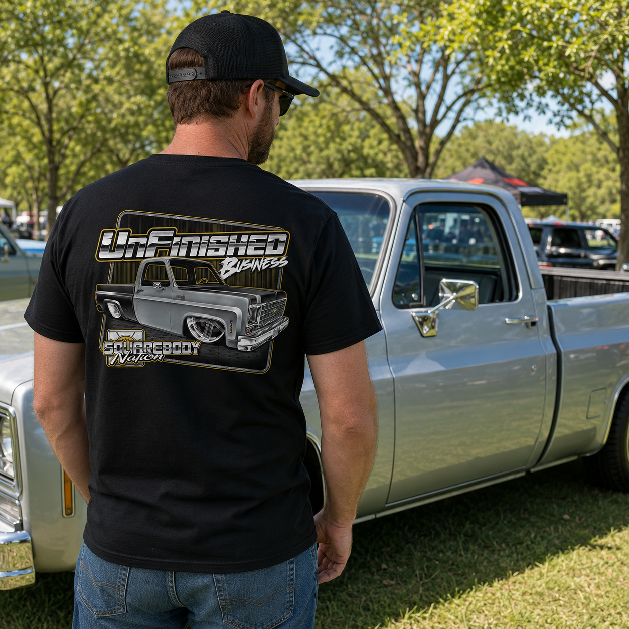 Unfinished Business Squarebody T-Shirt – Design #36