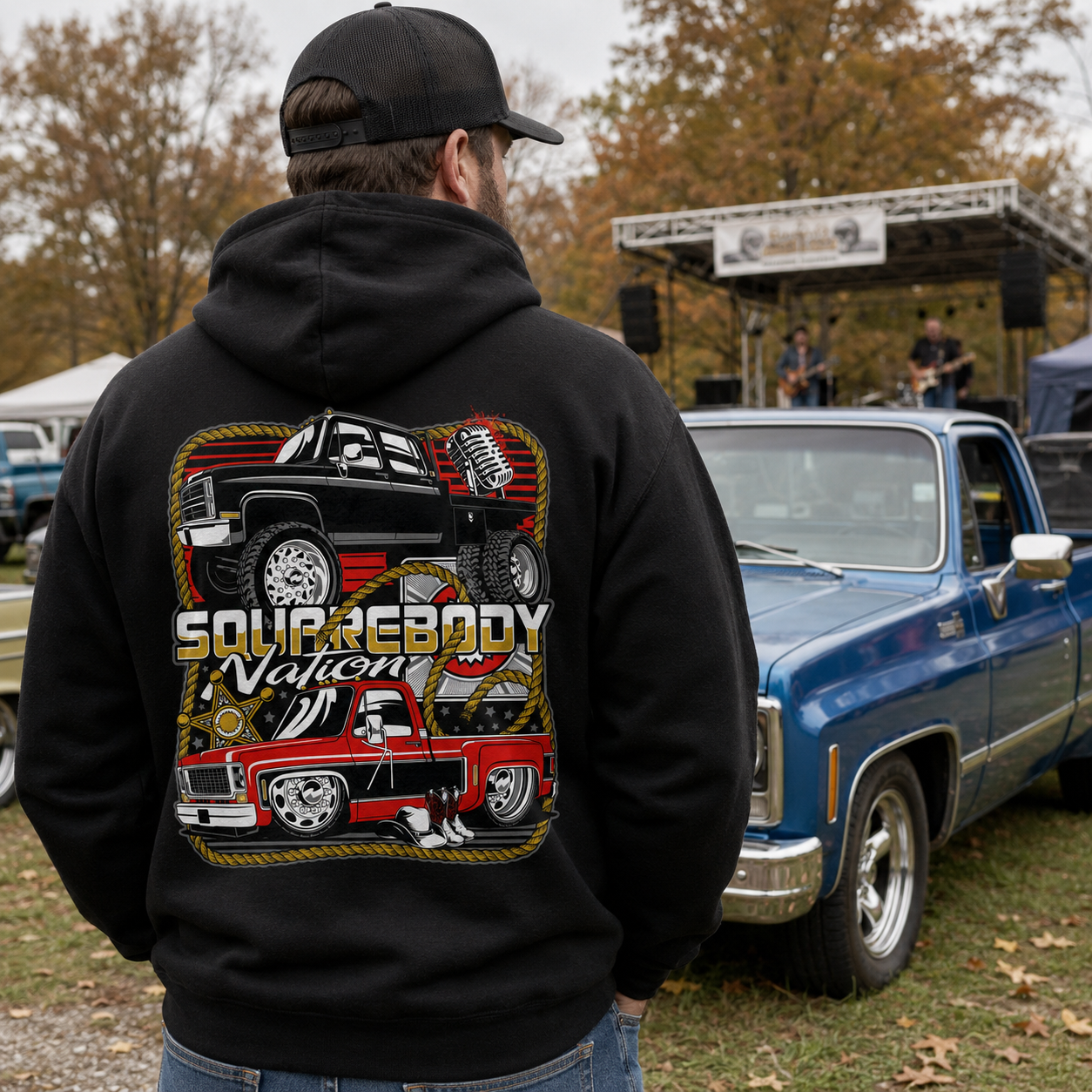 Lifted & Lowered Dually Hoodie – Design #14