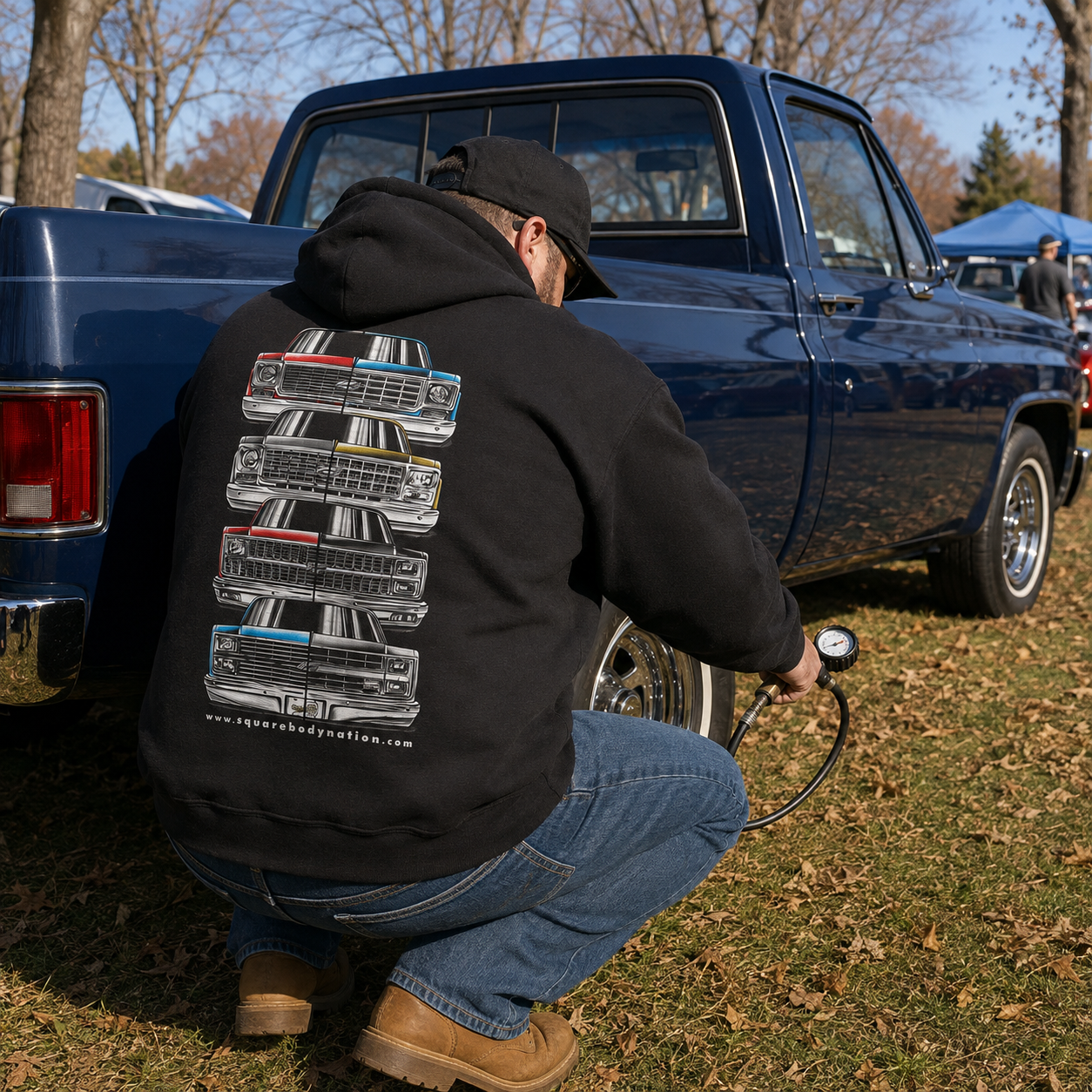 1973–1987 Square Body Grilles Hoodie – Design #13