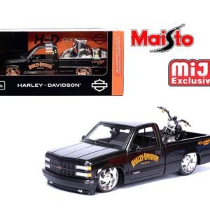 (Preorder) Maisto 1:24 1993 Chevrolet 454SS Pick-Up & 2007 XL 1200N Nightster Harley-Davidson