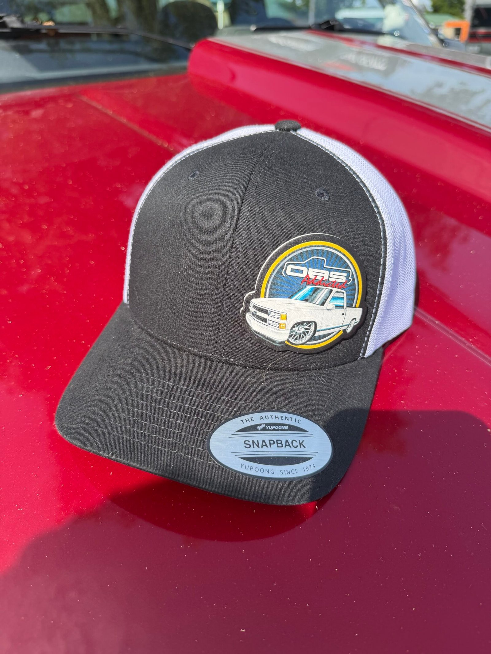 White OBS UV Patch