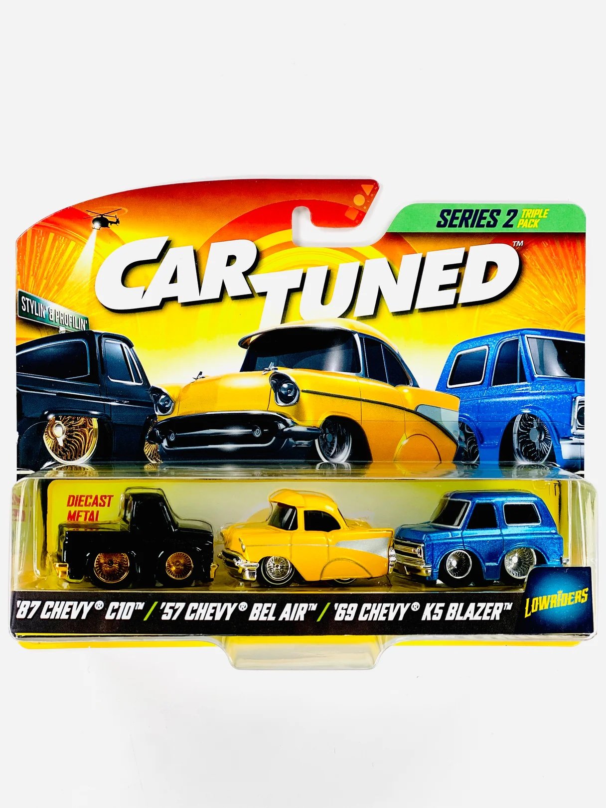 Car Tuned Mijo Exclusive Lowriders Series 2 Stylin’ & Profilin’ Triple Pack