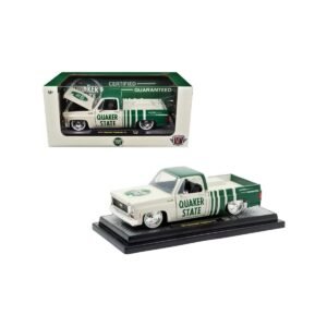 1973 Chevrolet Cheyenne 10 QUAKER STATE – Green / White Diecast 1/24