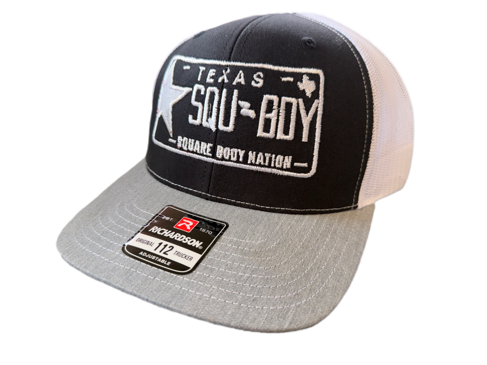 Texas License Plate Embroidery