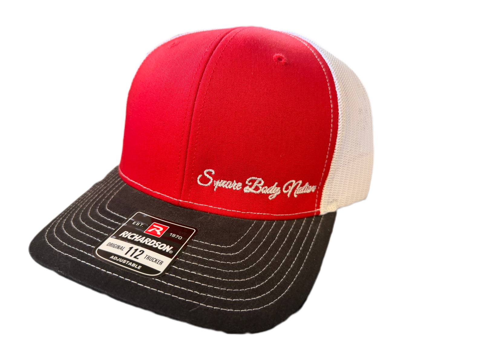 Square Body Nation (Cursive) Embroidery