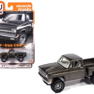 1981 Chevrolet Silverado Stepside Pickup Truck Graystone Metallic "Muscle Trucks" Series