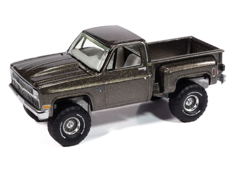 1981 Chevrolet Silverado Stepside Pickup Truck Graystone Metallic "Muscle Trucks" Series - Image 3