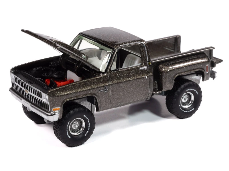 1981 Chevrolet Silverado Stepside Pickup Truck Graystone Metallic "Muscle Trucks" Series - Image 2