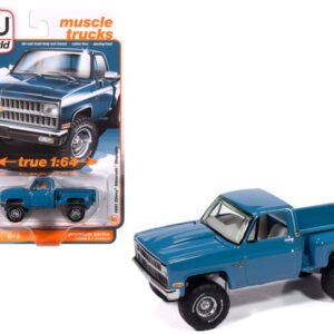 1981 Chevrolet Silverado Stepside Pickup Truck Blue "Muscle Trucks" Series