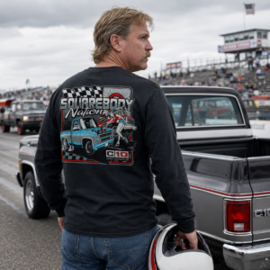 Drag Racing Square Body Long-Sleeve Shirt – Design #06